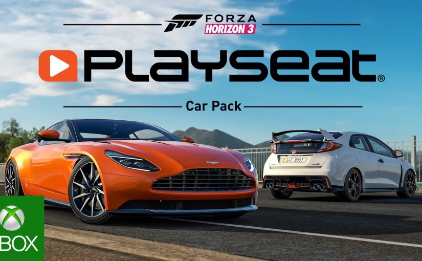 FORZA HORIZON 3: Playseat Car Pack ab morgen erhältlich