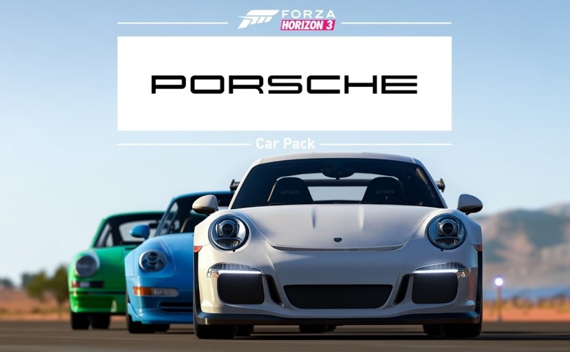 FORZA HORIZON 3: Porsche Car Pack